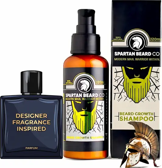 𝗦𝗣𝗔𝗥𝗧𝗔𝗡 𝗕𝗘𝗔𝗥𝗗™ Shampoo (80% OFF - Primeira Compra)