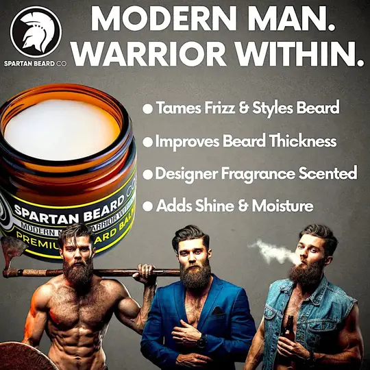 𝗦𝗣𝗔𝗥𝗧𝗔𝗡 𝗕𝗘𝗔𝗥𝗗™ Balm (80% OFF - Primeira Compra)