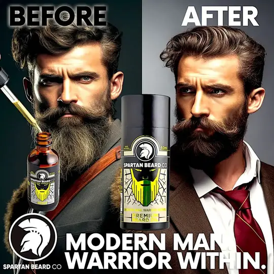 𝗦𝗣𝗔𝗥𝗧𝗔𝗡 𝗕𝗘𝗔𝗥𝗗™ Oil (80% OFF - Primeira Compra)