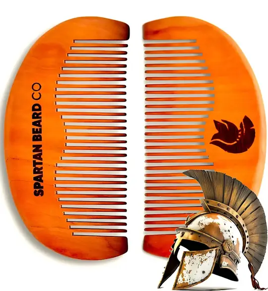𝗦𝗣𝗔𝗥𝗧𝗔𝗡 𝗕𝗘𝗔𝗥𝗗™ Comb (70% OFF - Primeira Compra)